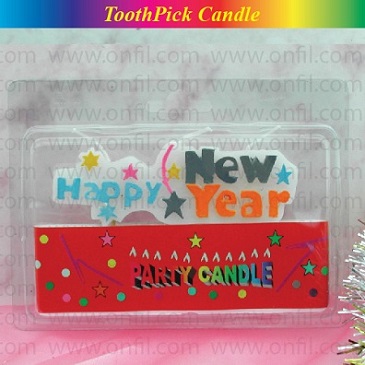 New Year Cake Candle