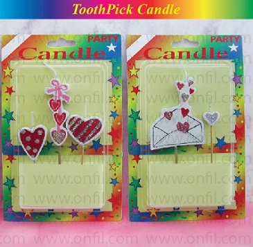 ToothPick Candle Set