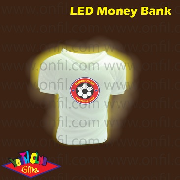 LED Soccer Jersey Money Bank