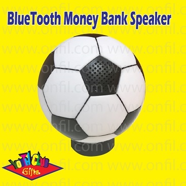 Soccer Money Bank Bluetooth Speaker