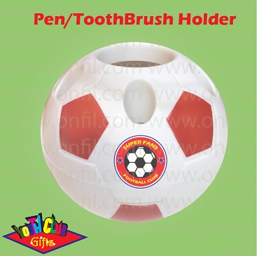 Pen/Brush Holder - Soccer Ball
