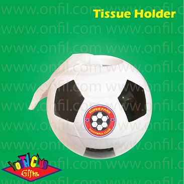 Tissue Holder - Soccer Ball