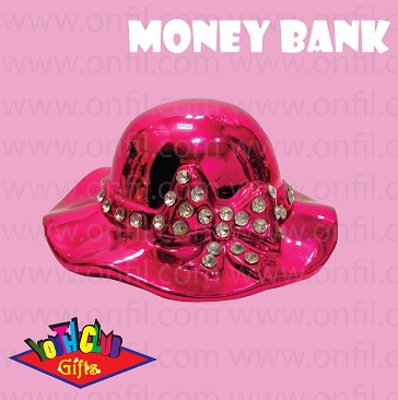 Lady Hat Money Bank