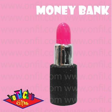 Lipstick Money Bank