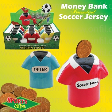 Soccer Jersey Money Bank
