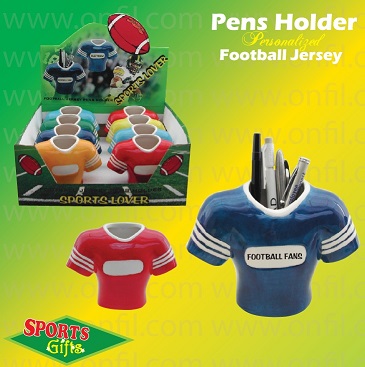 Pen Holder - Football Jersey