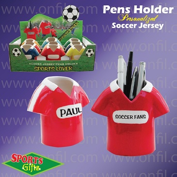 Pen Holder - Soccer Jersey